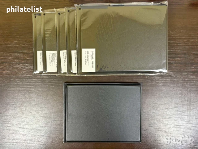 Класьор ELEGANT за 240 монети до 29 мм с 10 листа , черен 