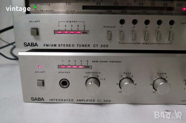 set SABA CI 300_CT 300_CD 300, снимка 8 - Аудиосистеми - 44763359