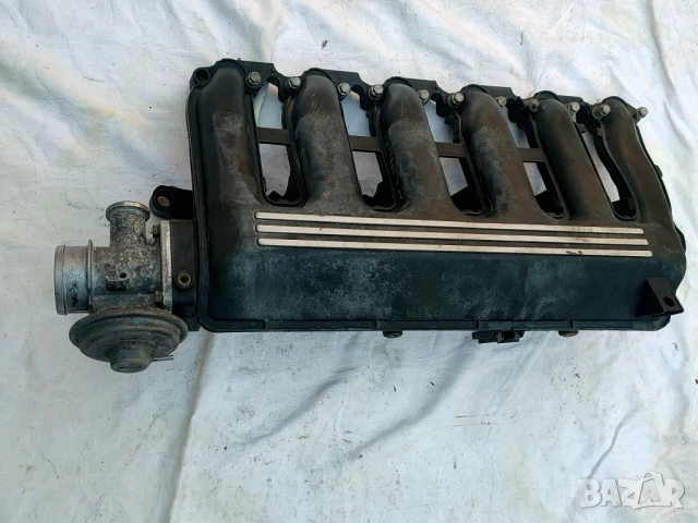 Всмукателен колектор + ЕГР клапан за BMW E39 530d E53 X5 Range Rover 3.0 TD6 - M57, снимка 4 - Части - 50853493