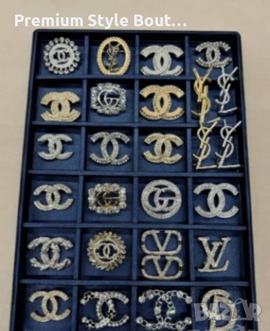брошка от висококачествена стомана chanel, снимка 2 - Други - 53744888