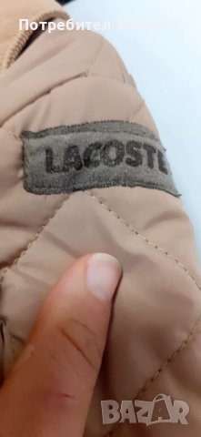 детско елегантно яке за момиче Lacoste (5 годинки), снимка 4 - Детски якета и елеци - 50445540