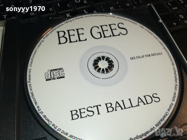 SOLD OUT-BEE GEES CD 0603240752, снимка 4 - CD дискове - 44628960