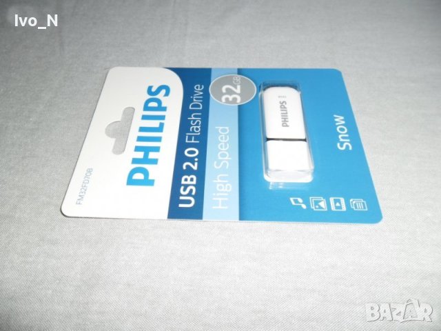 USB 2.0 Flash Drive/ Флашка Philips 32 GB., снимка 2 - USB Flash памети - 41485352