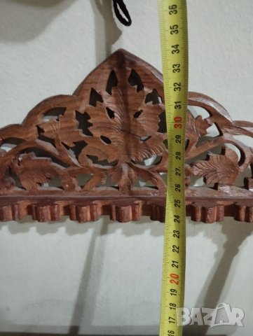 стара ажурна дървена рамка, снимка 3 - Антикварни и старинни предмети - 44252102