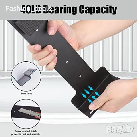 Нова Стабилна стоманена скоба за стена/Държач контролери слушалки, снимка 3 - Други стоки за дома - 41464016