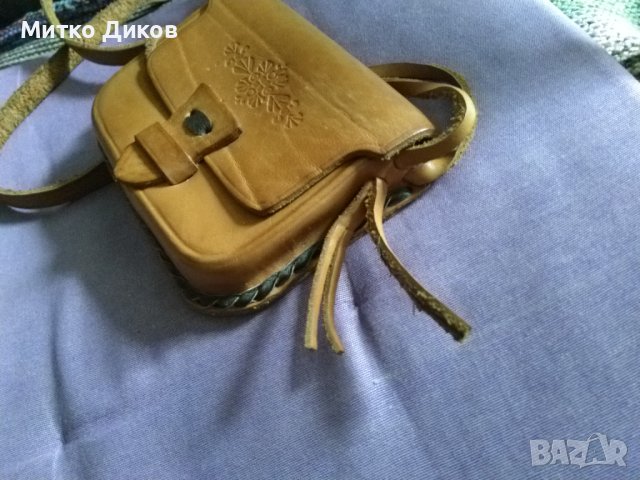 Чанта през рамо женска 165х126 мм нова №7 естествена кожа, снимка 4 - Чанти - 40900580