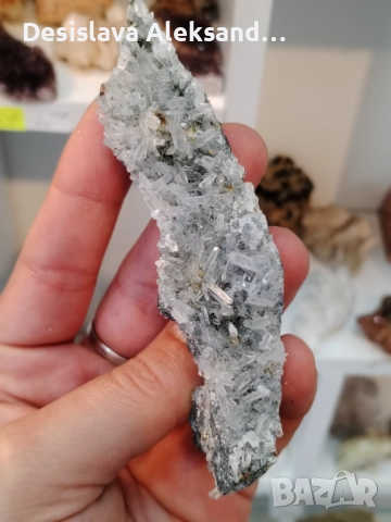 Планински кварц с халкопирит от Мадан , снимка 4 - Колекции - 51542347