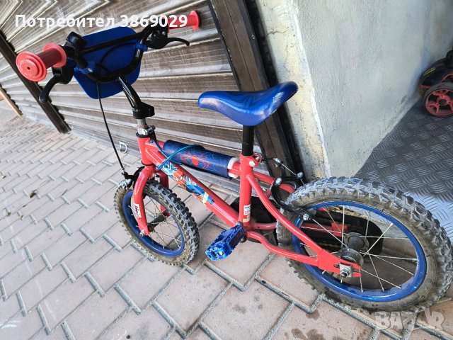 Колело спайдермен, снимка 4 - Аксесоари за велосипеди - 42569499