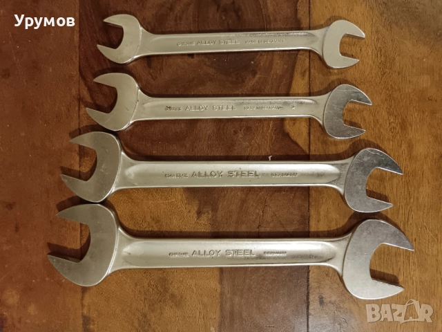 Сет гаечни ключове STAHLWILLE MOTOR 10 /от 32 мм до 18 мм/– 4 бр. , снимка 5 - Ключове - 52262536