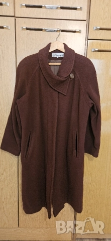 Кафяво дълго палто, XL