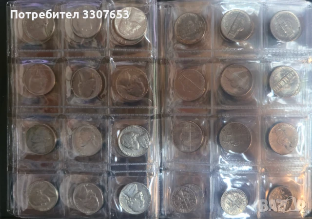 монети САЩ 120 бр, снимка 4 - Нумизматика и бонистика - 50794245