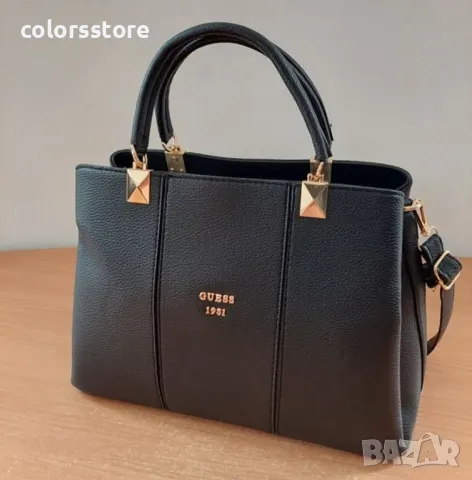Черна чанта Guess -SG58f, снимка 4 - Чанти - 47094737