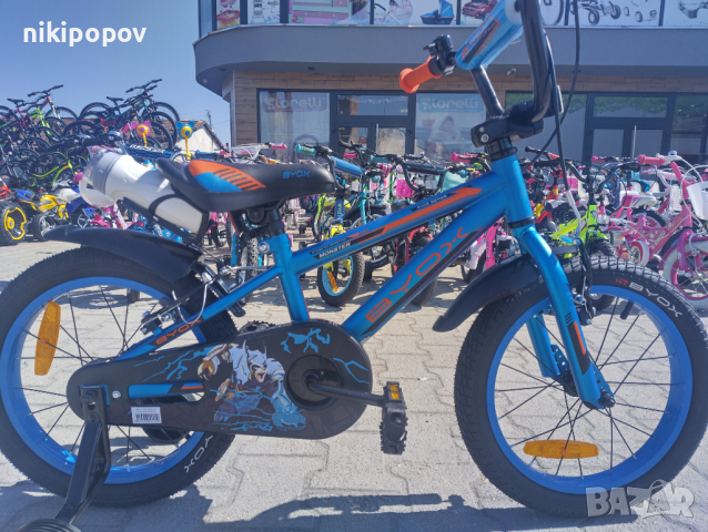 BYOX Велосипед 16" MONSTER син, снимка 1 - Велосипеди - 44923140