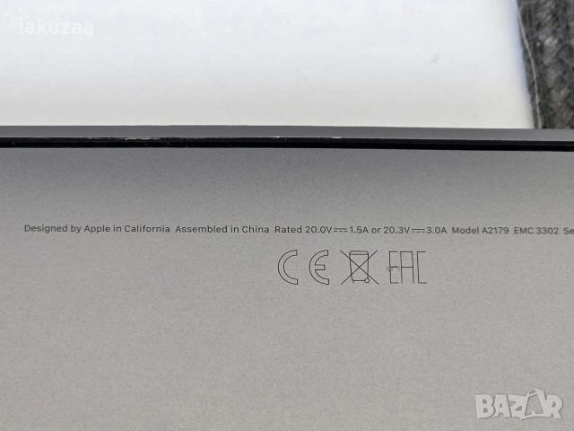 MacBook air 2020 A2179 цял за ремонт, снимка 7 - Лаптопи за игри - 53654972