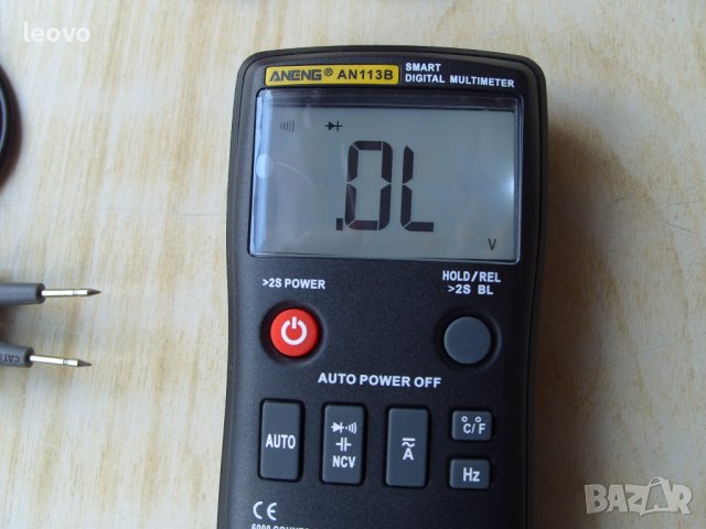 Професионален автоматичен мултиметър  ANENG-AN113B. TRUE RMS, снимка 7 - Други инструменти - 42575135