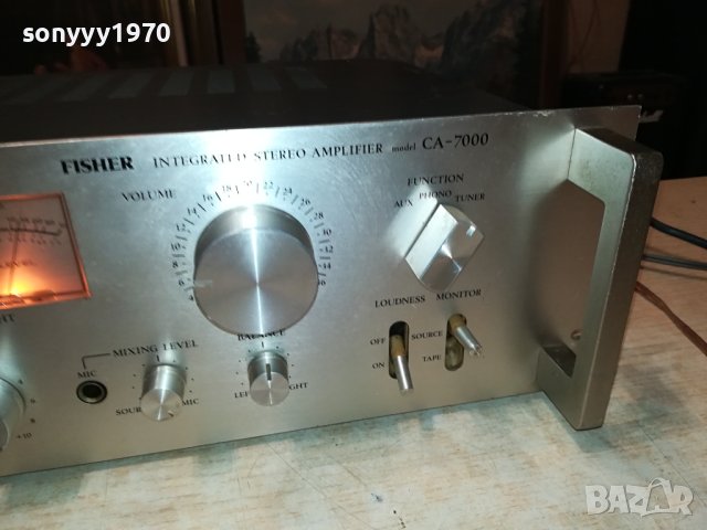 FISHER STEREO AMPLIFIER-MADE IN JAPAN 2306230708LDOORS, снимка 4 - Ресийвъри, усилватели, смесителни пултове - 41326558