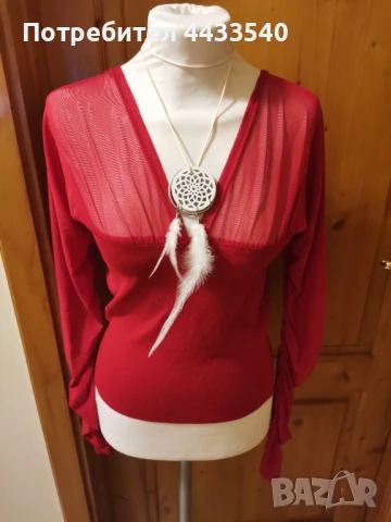 Страхотна блуза! , снимка 4 - Блузи с дълъг ръкав и пуловери - 50704520