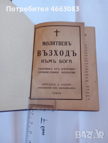 СТАРА БИБЛИЯ , снимка 3 - Колекции - 52613997