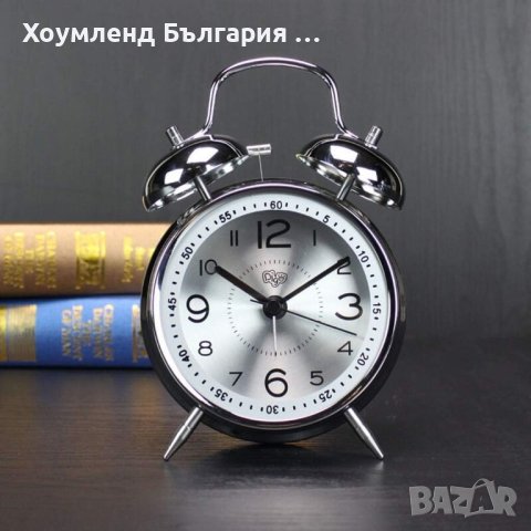 Красив ретро часопвник / будилник с LED светлина, снимка 4 - Стенни часовници - 41854436