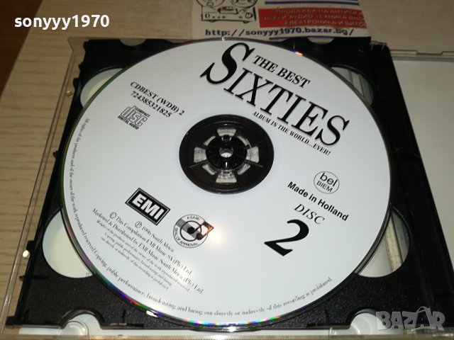SIXTIES X2CD EMI MADE IN HOLLAND 1810231118, снимка 12 - CD дискове - 42620610