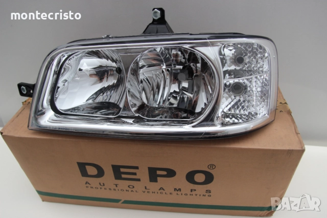 ✔️НОВ Ляв фар Peugeot Boxer Citroen Jumper Fiat Ducato (2002-2006г.) 1347692080