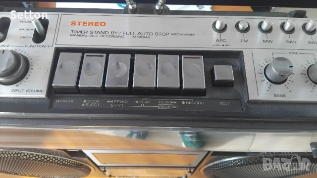 Sanyo M 9994 K, снимка 3 - Радиокасетофони, транзистори - 53589463