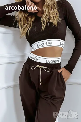 Дамски комплект горнище и панталон Como, 3цвята , снимка 9 - Комплекти - 49177707