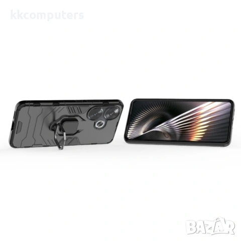 Xiaomi Poco F6 Удароустойчив Finger Ring Калъф и Протектор, снимка 3 - Калъфи, кейсове - 53197997