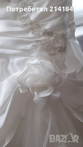 Сватбена рокля , снимка 4 - Сватбени рокли - 51091769
