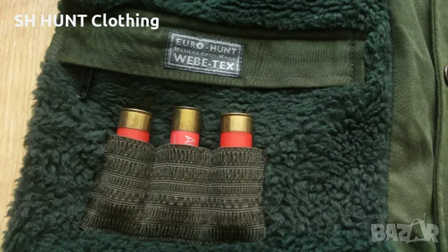 EURO-HUNT WEBE-TEX WINTER Jacket размер XL за лов зимно безшумно яке - 827, снимка 7 - Якета - 47649855