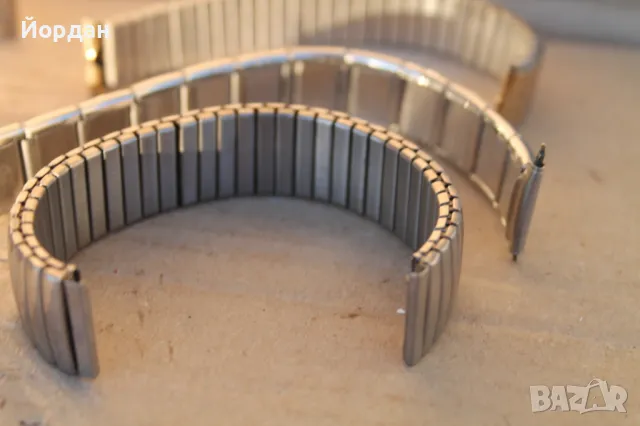 6 броя разтегателни верижки за часовник, снимка 6 - Колекции - 48882655