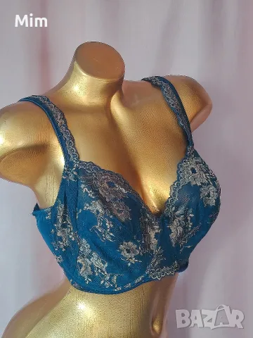 Prima Donna 75 G Син дантелен сутиен , снимка 2 - Бельо - 56218883
