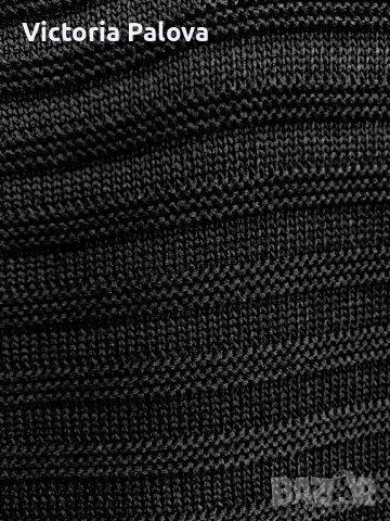 Прекрасна плътна черна рокля, снимка 9 - Рокли - 39316319