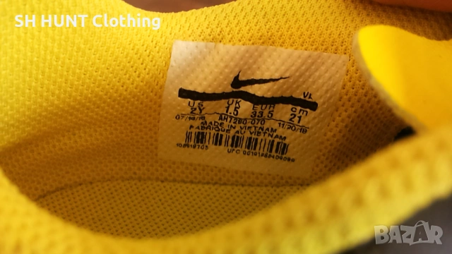 NIKE TIEMPO Размер EUR 33,5 / UK 1,5 детски за футбол в зала 183-12-S, снимка 14 - Футбол - 53124198