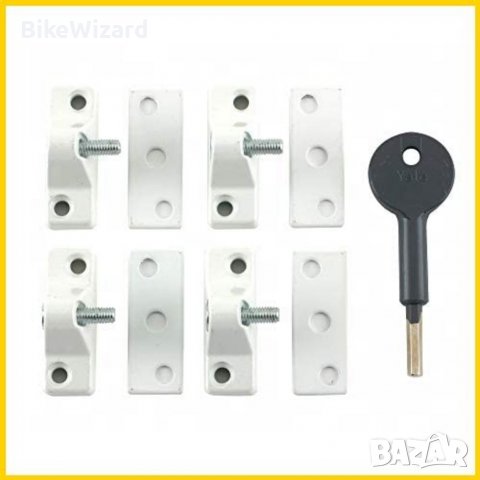Yale Locks 8K118 ключалки за заключване на прозорци комплект от 4 ри НОВО, снимка 1 - Други стоки за дома - 38710534