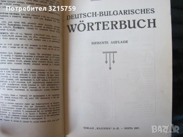1927г. немско-български речник , Футековъ, снимка 5 - Чуждоезиково обучение, речници - 48589237