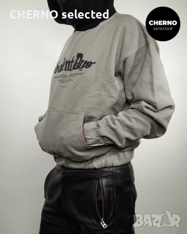 Мъжки суичър с качулка NO BYSTANDERS Oversized Hoodie – размер L•XL – Нов с етикети, снимка 7 - Суичъри - 53850626