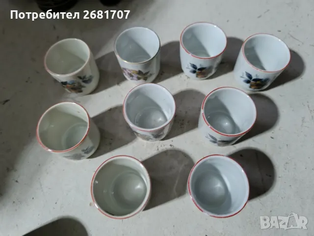 керамични чаши , снимка 2 - Антикварни и старинни предмети - 48179031