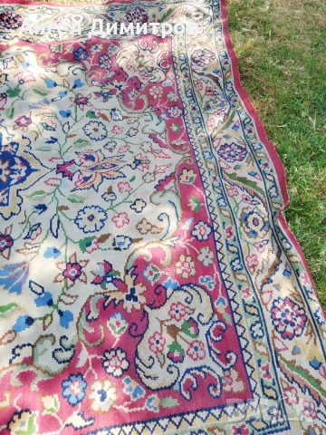Стар чипровски килим , снимка 6 - Антикварни и старинни предмети - 50811069