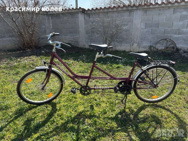 немски тандем велосипед "Schauff Rothenburg", снимка 14 - Велосипеди - 53839268