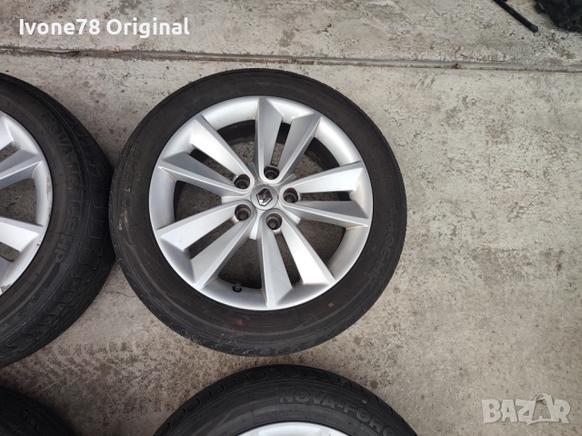 ПРОМОЦИЯ АЛУМИНИЕВИ ДЖАНТИ RENAULT  DACIA 5x114.3 17цола.Отлично състояние., снимка 5 - Гуми и джанти - 53727253