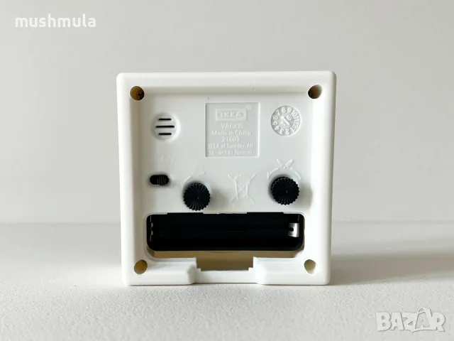 Часовник IKEA VÄCKIS, снимка 2 - Стенни часовници - 56080390