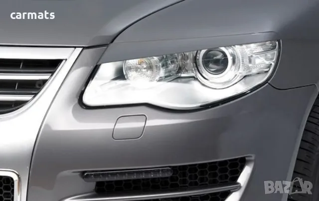 Вежди за фарове за VW Touareg (2006-2010) - Германия - Черни