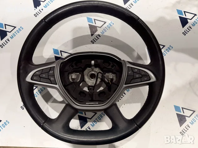 484007828R кожен мултифункционален волан от Dacia Sandero 3 1.0 TCe LPG, 41000 km., 2025 г.