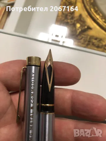 Писалка с златен писец Sheaffer USA, снимка 12 - Колекции - 50317434