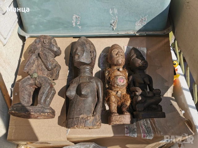 Автентични Африкански статуетки, снимка 2 - Антикварни и старинни предмети - 53859291