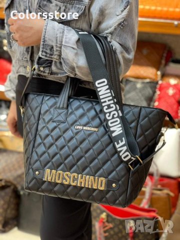 Черта чанта  Moschino  код SG 106, снимка 1 - Чанти - 33991278