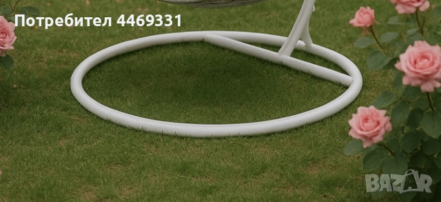 Градинска висяща люлка тип гнездо,яйце–Промоция!, снимка 3 - Градински мебели, декорация  - 52376601