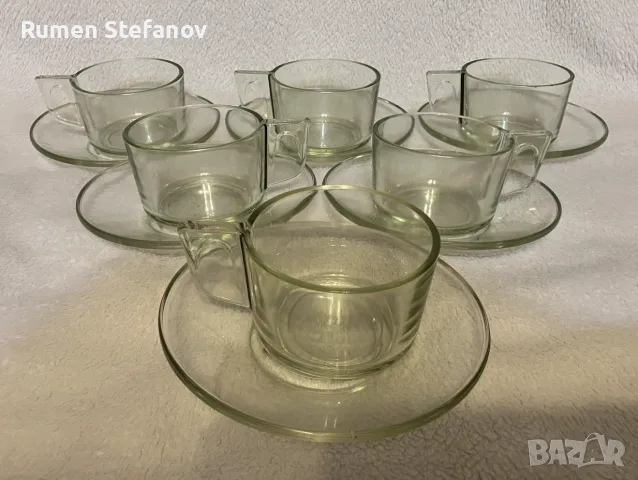Стъклен сервиз за кафе Simax