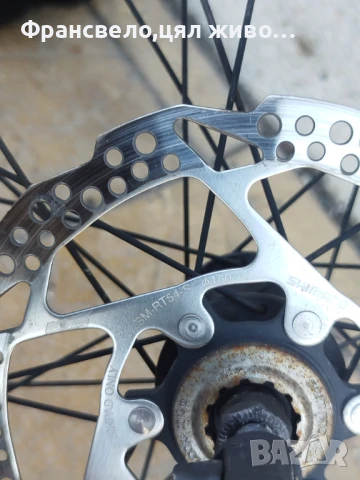 28.29 цола капла за велосипед колело с диск център лоок , снимка 3 - Части за велосипеди - 50798982